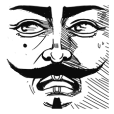 The faces say more than the mouth sticker #978346