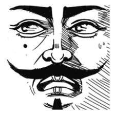 The faces say more than the mouth sticker #978346