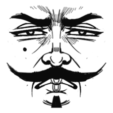 The faces say more than the mouth sticker #978350