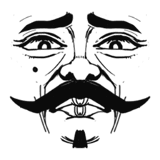 The faces say more than the mouth sticker #978352