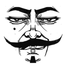 The faces say more than the mouth sticker #978353