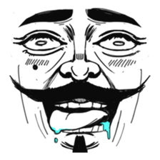 The faces say more than the mouth sticker #978354