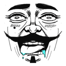 The faces say more than the mouth sticker #978354