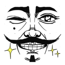 The faces say more than the mouth sticker #978358