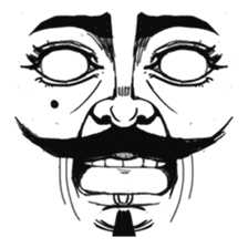 The faces say more than the mouth sticker #978362