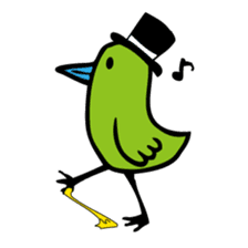 Little green bird vol.1 sticker #978367
