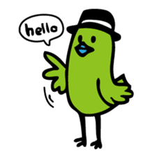 Little green bird vol.1 sticker #978368