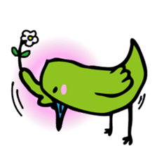Little green bird vol.1 sticker #978369