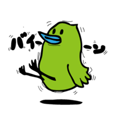 Little green bird vol.1 sticker #978386