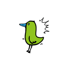 Little green bird vol.1 sticker #978388