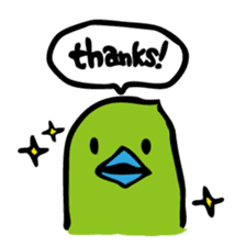 Little green bird vol.1 sticker #978389