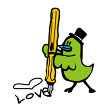 Little green bird vol.1 sticker #978405