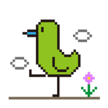 Little green bird vol.1 sticker #978406