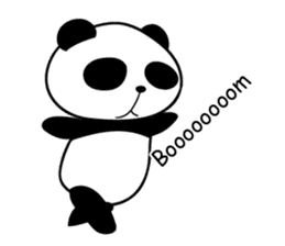 Tiny Pandas2 (English ver.) sticker #978438
