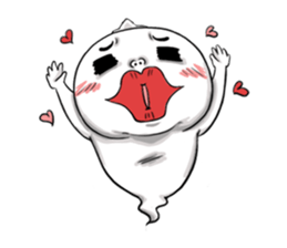 Rascal fat white sticker #978611