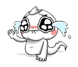 Rascal fat white sticker #978618