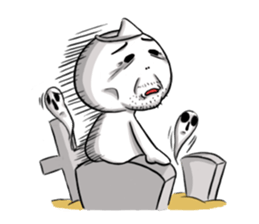 Rascal fat white sticker #978626