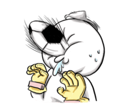 Rascal fat white sticker #978637