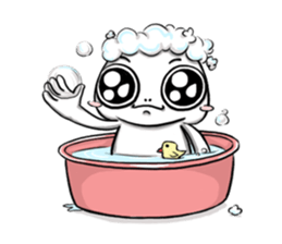 Rascal fat white sticker #978640