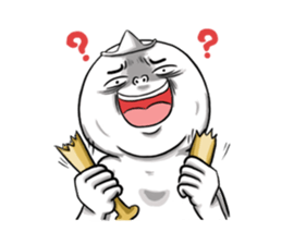 Rascal fat white sticker #978642