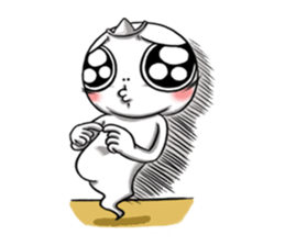 Rascal fat white sticker #978643