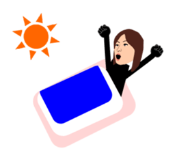 Ms.Mole(Everyday life edition) sticker #978767