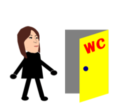 Ms.Mole(Everyday life edition) sticker #978768