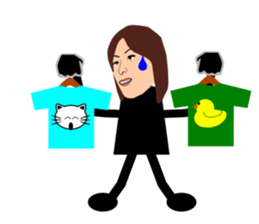 Ms.Mole(Everyday life edition) sticker #978772