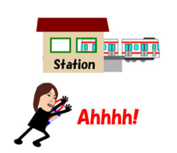 Ms.Mole(Everyday life edition) sticker #978774