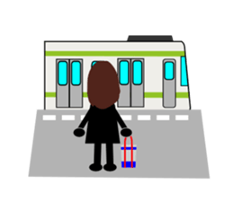 Ms.Mole(Everyday life edition) sticker #978775