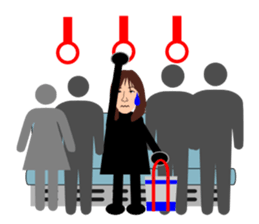 Ms.Mole(Everyday life edition) sticker #978776