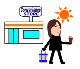 Ms.Mole(Everyday life edition) sticker #978777