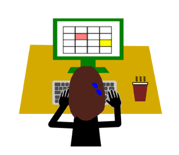 Ms.Mole(Everyday life edition) sticker #978779