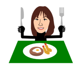 Ms.Mole(Everyday life edition) sticker #978780