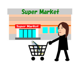 Ms.Mole(Everyday life edition) sticker #978785