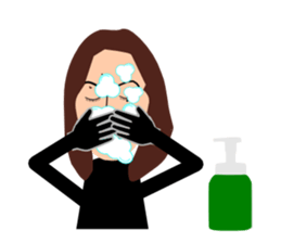 Ms.Mole(Everyday life edition) sticker #978788