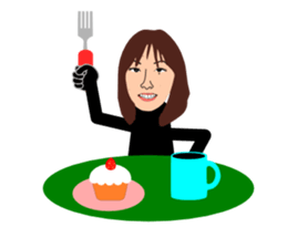 Ms.Mole(Everyday life edition) sticker #978792