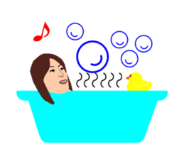 Ms.Mole(Everyday life edition) sticker #978794