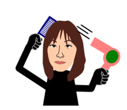 Ms.Mole(Everyday life edition) sticker #978797