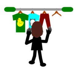 Ms.Mole(Everyday life edition) sticker #978799