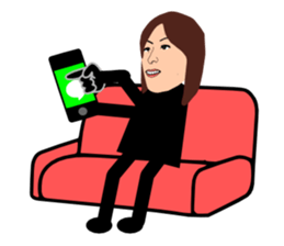 Ms.Mole(Everyday life edition) sticker #978802