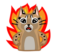 Taiwan Leopard Cat sticker #978892