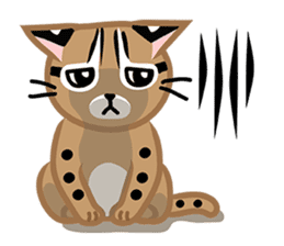 Taiwan Leopard Cat sticker #978894