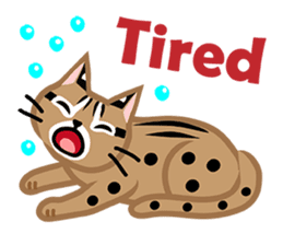 Taiwan Leopard Cat sticker #978925
