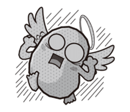 Angel and Devil "bean" with you! sticker #979216