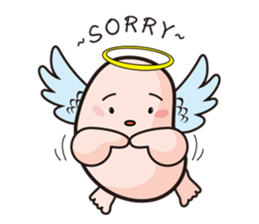 Angel and Devil "bean" with you! sticker #979223