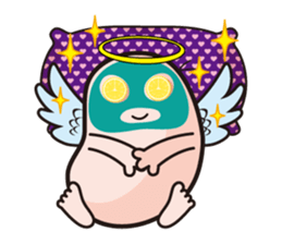 Angel and Devil "bean" with you! sticker #979225