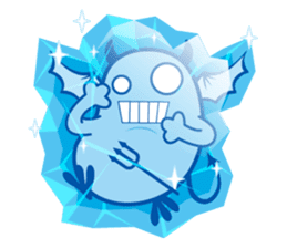 Angel and Devil "bean" with you! sticker #979231