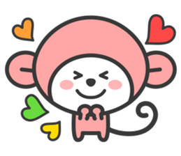 Momo the Monkey sticker #979611