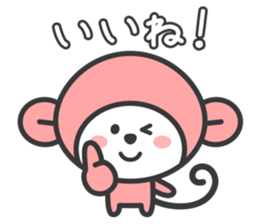 Momo the Monkey sticker #979614